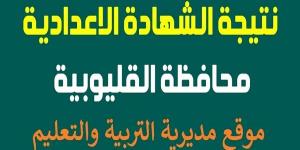 توزيع الدرجات.. رابط نتيجة الشهادة الإعدادية لمحافظة القليوبية - أرض المملكة