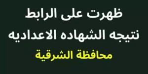 برقم الجلوس والاسم.. رابط نتيجة الشهادة الإعدادية بمحافظة الشرقية - أرض المملكة