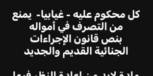 حرمان المتهم من التصرف وإدارة أمواله إذا كان الحكم غيابيا.. رئيس النواب ووزير العدل يردان على ادعاءات شبهة عدم الدستورية - أرض المملكة