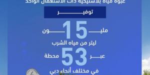 مبادرة "دبي تبادر" للاستدامة تنجح في تفادي استخدام  30 مليون عبوة مياه بلاستيكية ذات الاستخدام الواحد - أرض المملكة