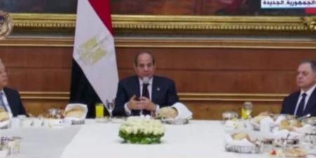 الرئيس السيسي: بناء الدول يحتاج جهدا وتضحية وعملا وإخلاصا وتوفيقا - أرض المملكة