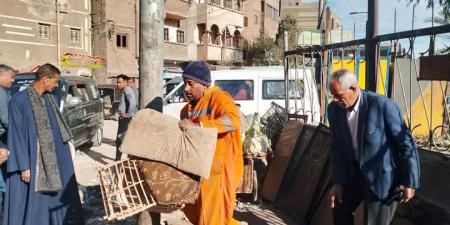 محافظ أسيوط: إزالة اشغالات وتعديات الباعة الجائلين على حرم الطرق - أرض المملكة