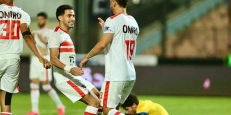 مصطفى شلبي يتقدم للزمالك على الإسماعيلي بهدف دون رد في الشوط الأول - أرض المملكة