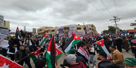 وقفة في المفرق.. "لا بديل لحقوق الشعب الفلسطيني على أرضه وترابه" - أرض المملكة