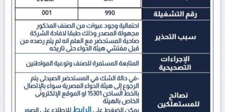 «هيئة الدواء»: سحب مستحضرين من الصيدليات لعدم مطابقتهما للمعايير - أرض المملكة