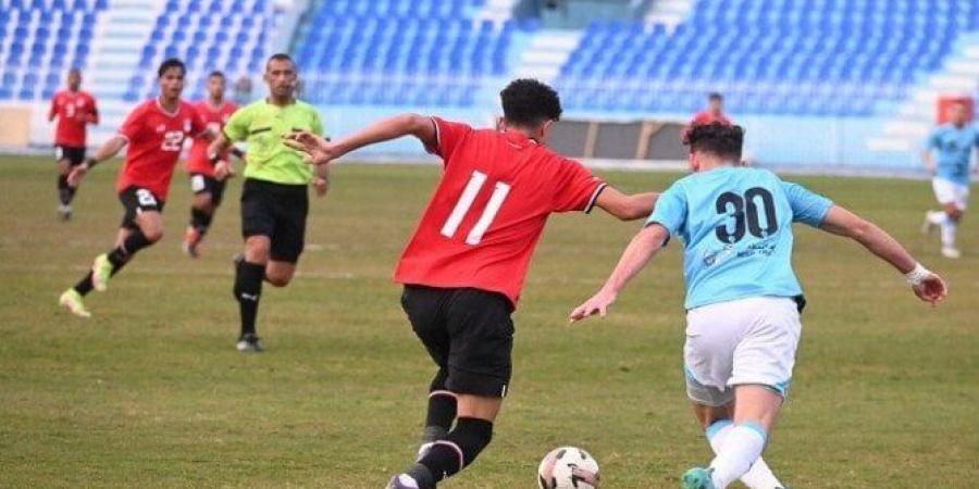 بحضور أبو ريدة.. منتخب الشباب يتعادل سلبيا أمام غزل المحلة - أرض المملكة