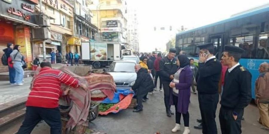 حملة انضباط بقيادة نورالهدى بالعجمى غرب الاسكندرية - أرض المملكة