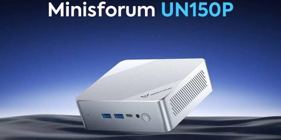 إطلاق الحاسب المصغر MINISFORUM UN150P بمعالج Intel Twin Lake وسعر اقتصادي - أرض المملكة