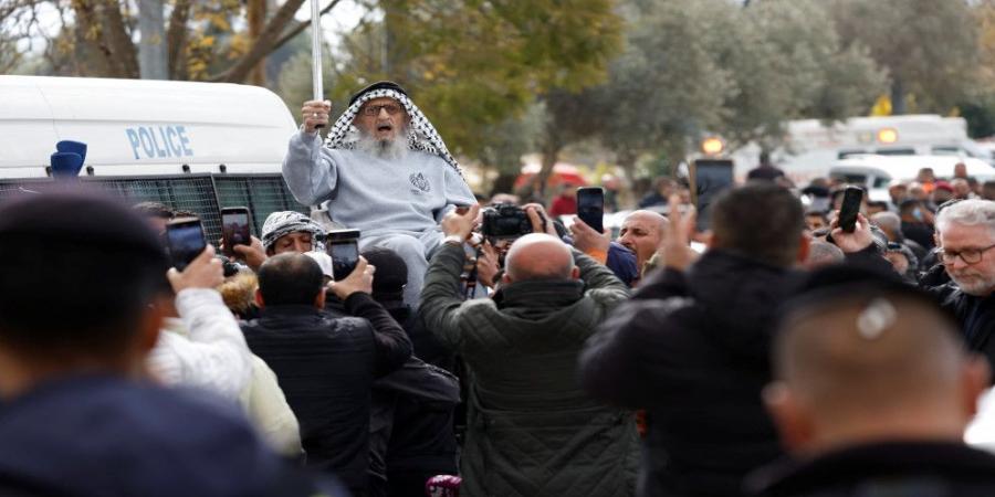 الإفراج عن أسرى فلسطينيين محررين من السجون الإسرائيلية - أرض المملكة