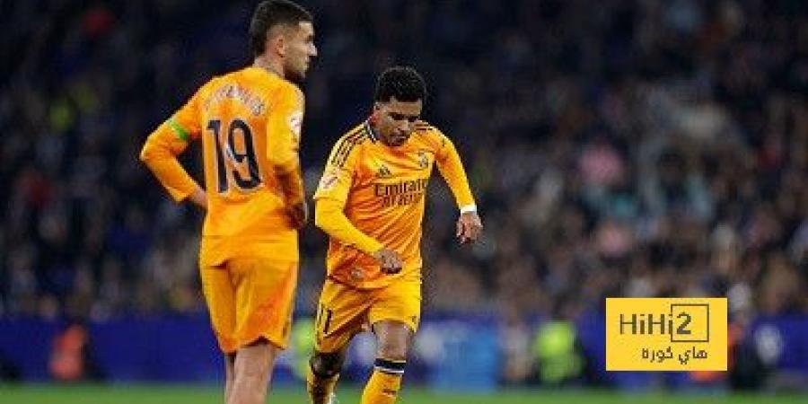 رقم سلبي لريال مدريد أمام إسبانيول في الشوط الأول - أرض المملكة