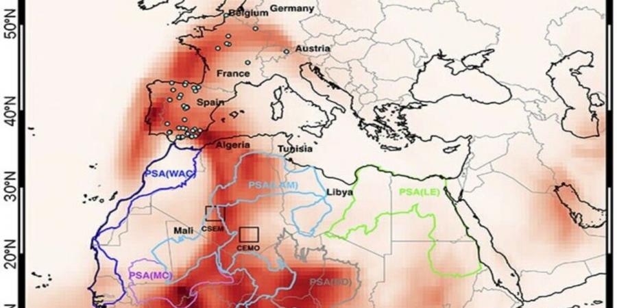 دراسة فرنسية في وقت حساس: غبار مشع خطير يهدد 6 دول عربية - أرض المملكة