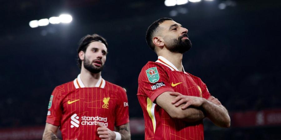 محمد صلاح يسجل في فوز ليفربول على توتنهام هوتسبير (0/4) ويتأهل لمواجهة نيوكاسل يونايتد في نهائي كأس رابطة المحترفين الإنجليزية - أرض المملكة