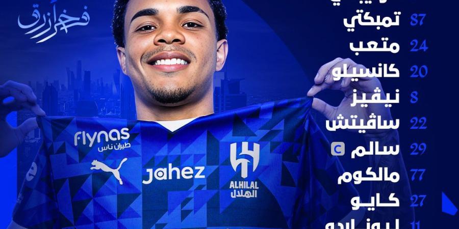 التشكيل الرسمي لمباراة الهلال وضمك في دوري روشن السعودي - أرض المملكة