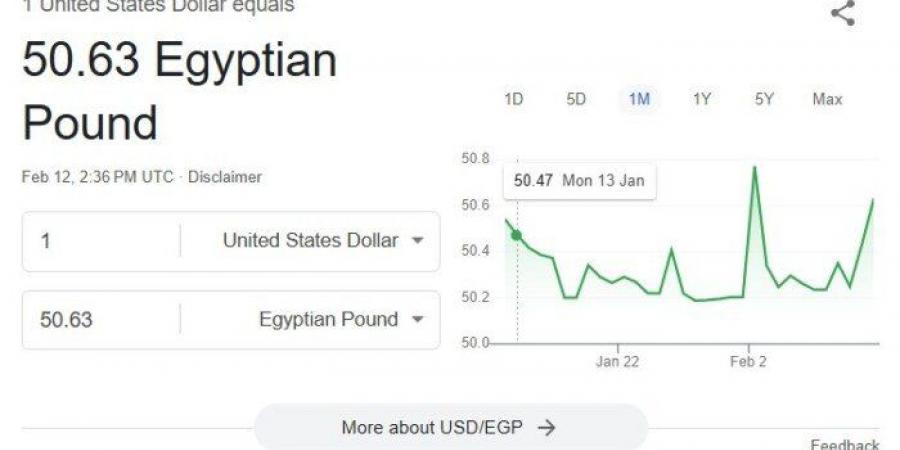 الأخضر يستقر.. سعر الدولار اليوم الأربعاء 12 فبراير 2025 في البنوك - أرض المملكة