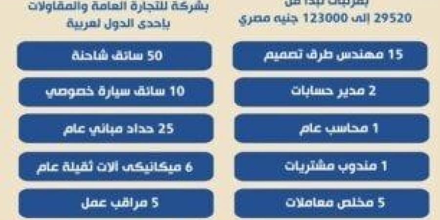 مرتبات تصل لـ 123 ألف جنيه.. «العمل» توفر وظائف في دولة عربية (التخصصات والشروط) - أرض المملكة