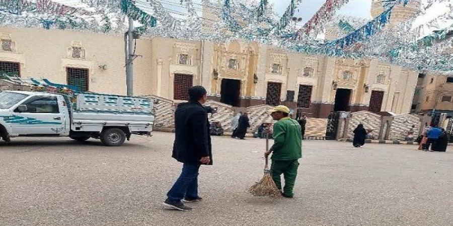 مسجد سيدي شبل بالمنوفية يتزين لاستقبال شهر رمضان - أرض المملكة