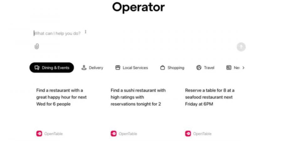 OpenAI تتيح وكيل الذكاء الاصطناعي “Operator” عالميًا - أرض المملكة