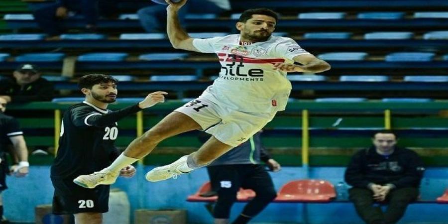 يد الزمالك يفوز على البنك الأهلي 30 - 23 بالدوري - أرض المملكة