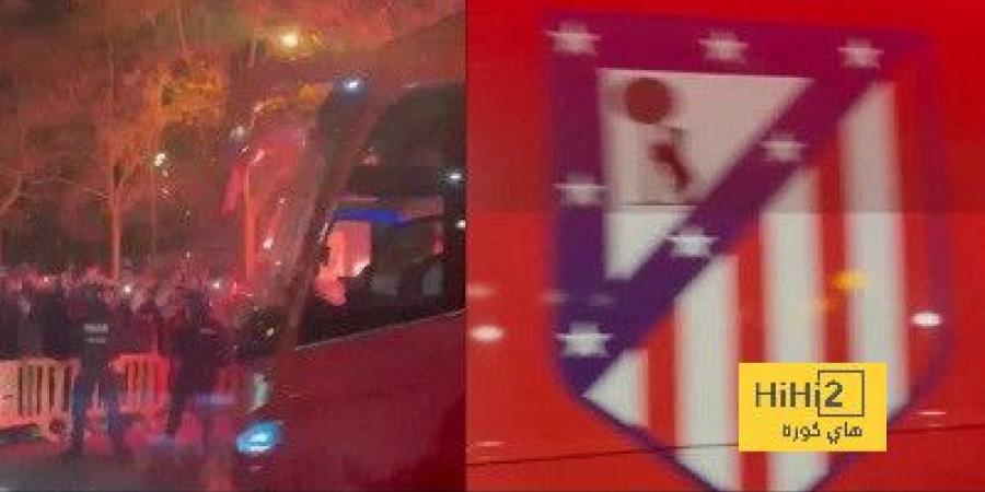 جماهير برشلونة تستهدف حافلة أتلتيكو مدريد.. فيديو - أرض المملكة