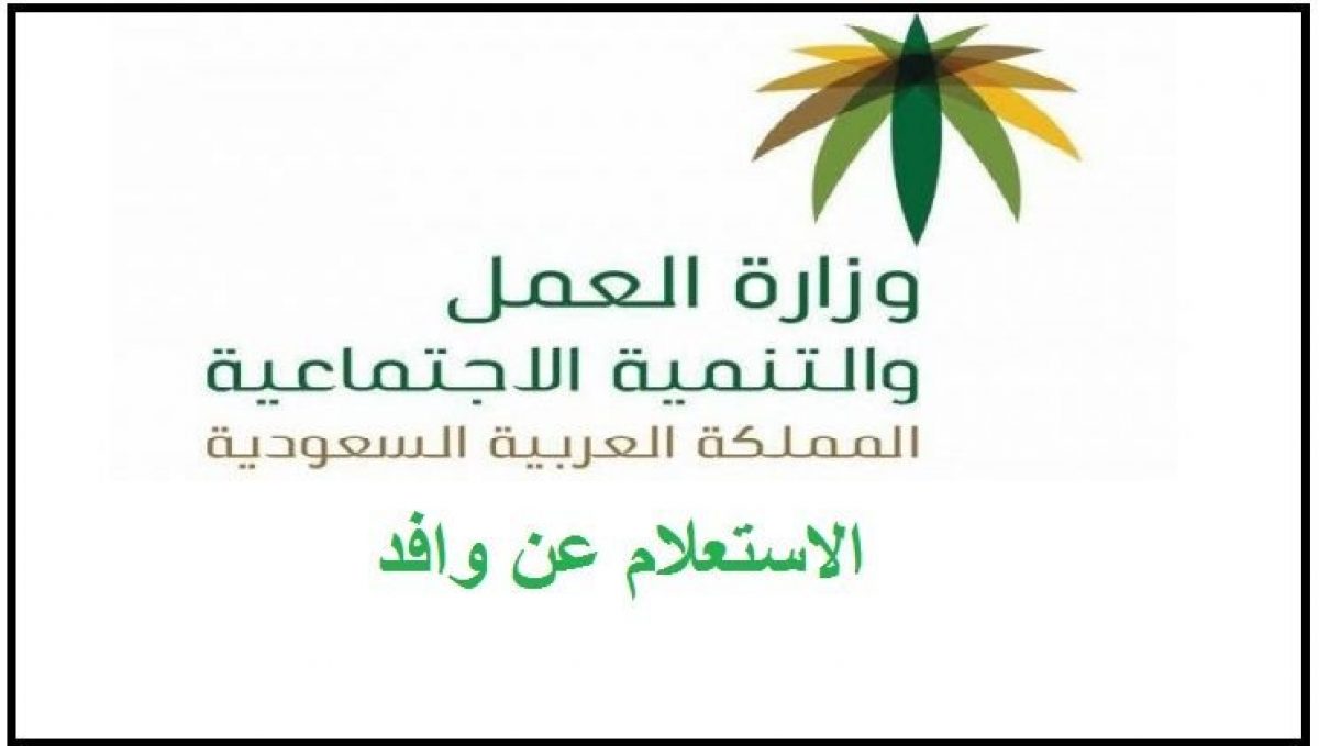 استعلام عن وافد